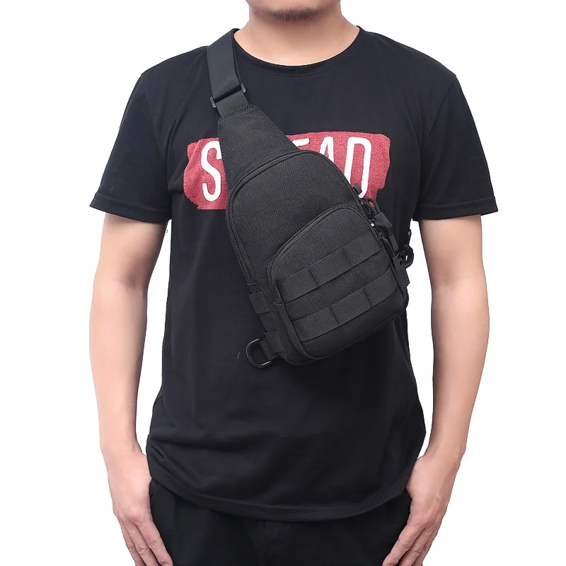 Профессиональная нагрудная сумка для активного отдыха альпинизма диагональная