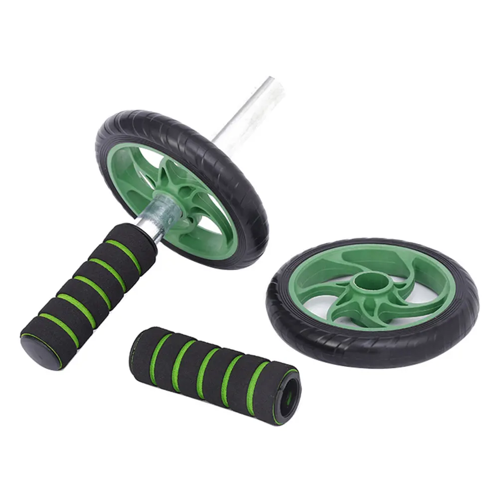 Эластичные ленты Ab латексная тянущаяся веревка для живота Двойные колеса