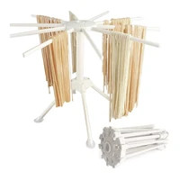 new pasta drying rack with 10 bar handles kitchen pasta drying rack foldingnoodle dryer stand hanging for home usewhite