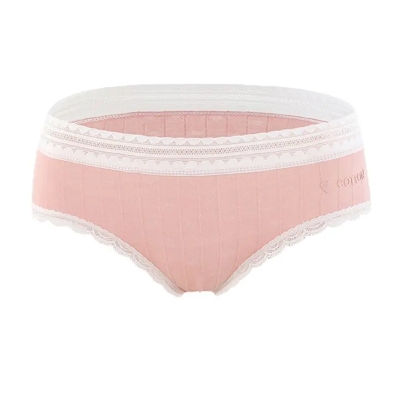 

3PCS/lot Cotton Panties Women Comfortable Underwears Sexy Middle-Waisted Underpants Female Lingerie Big Size 2XL Ladies Briefs