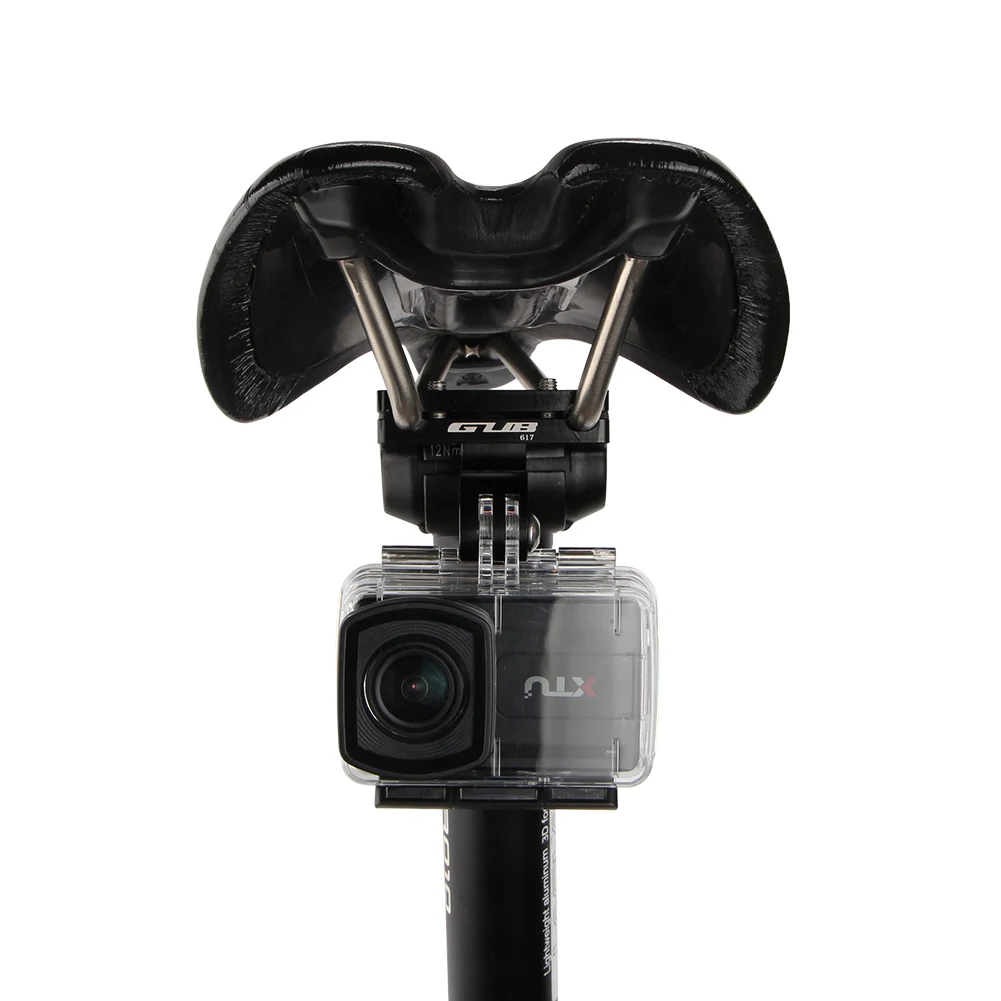 GUB 617 618 619 горный велосипед седло железнодорожное крепление для GoPro CO2 цилиндр передачи сиденье факсированная Скоба Спорт Камера адаптер