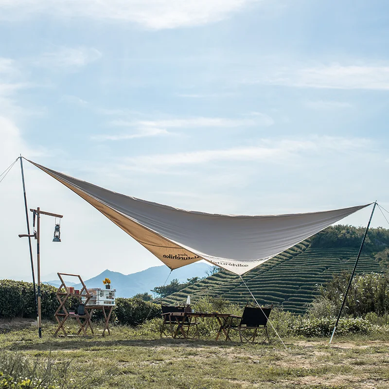 Naturehike на открытом воздухе Ultra светильник Кемпинг хлопчатобумажной ткани навес 3-4