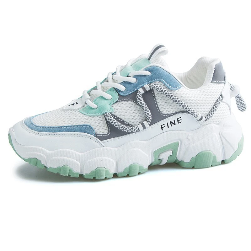 

Chunky Sneakers For Women 2020 Autumn Fashion Platform Casual Shoes Ulzzang Designers Woman Mesh Breathable Old Dad Shoes Ladies