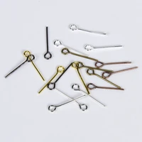 200pcslot eye head pins hooks diy earrings findings for diy jewelry making accessories supplies