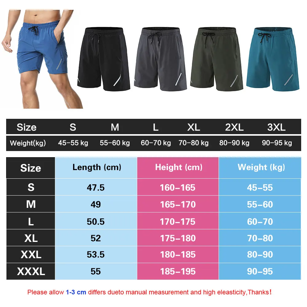 Elastic Band Men's Shorts Fitness Jogger Shorts Crossfit Running Sports Shorts Workout Gym Shorts Female Summer Beach Shorts