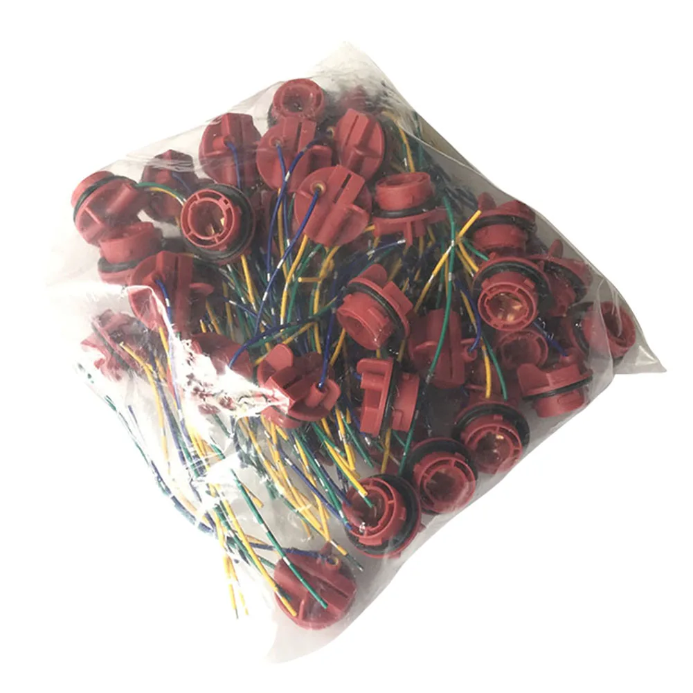 

1157 Bulb Socket BAY15D Lamp Holder LED Brake Light Adapter Car Accessories Auto Led Lights Bulb Socket Connector 2pcs
