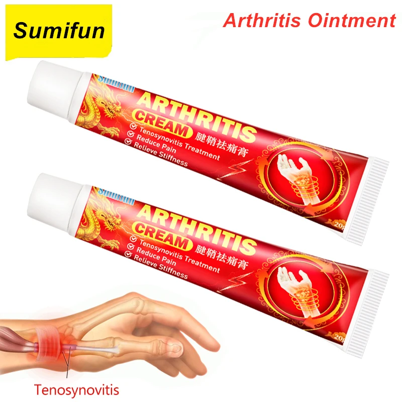 

Arthritis Pain Cream Plaster Soothing Wrist Thumb Finger Pain Relief Tendon Sheath Therapy Tenosynovitis Pain Cream