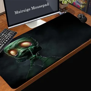 Большой игровой коврик для мыши Mairuige League of Legends, коврик для мыши Amumu с индивидуальным принтом, размер 400X90x3, резиновые прокладки