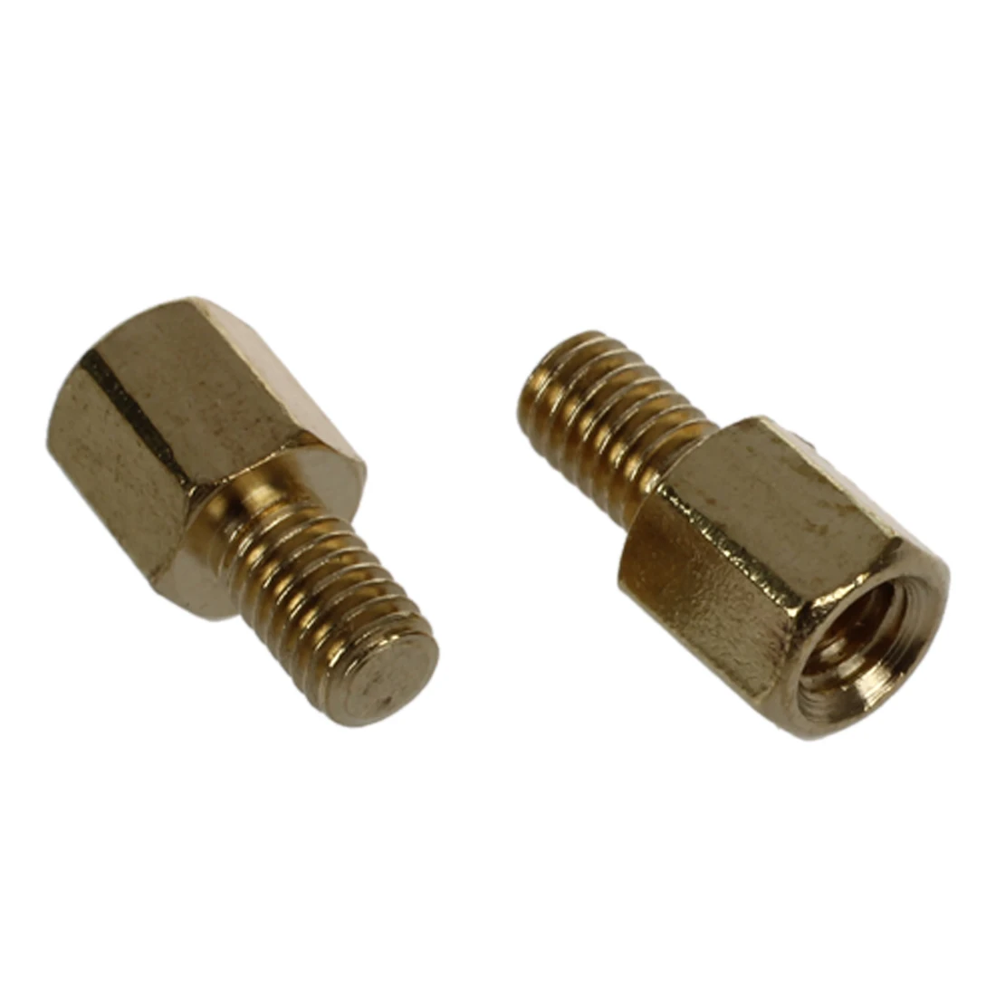 50 Pcs Brass Screw PCB Standoffs Hexagonal Spacers M3 Male x Female 5mm | Обустройство дома