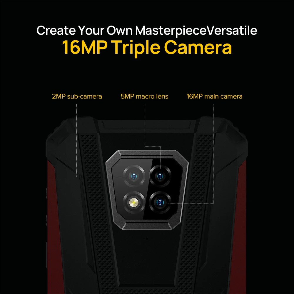 Ulefone-tel&eacute;fono inteligente Armor 8 Pro, resistente al agua, con Android 11, 8GB /6GB + 128GB, NFC/IP68/5580mAh, Global-4