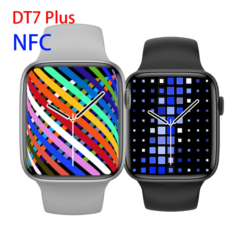 Оригинальные Смарт-часы DT7 Plus Series 7 NFC Bluetooth Вызов IP68 Водонепроницаемый Фитнес