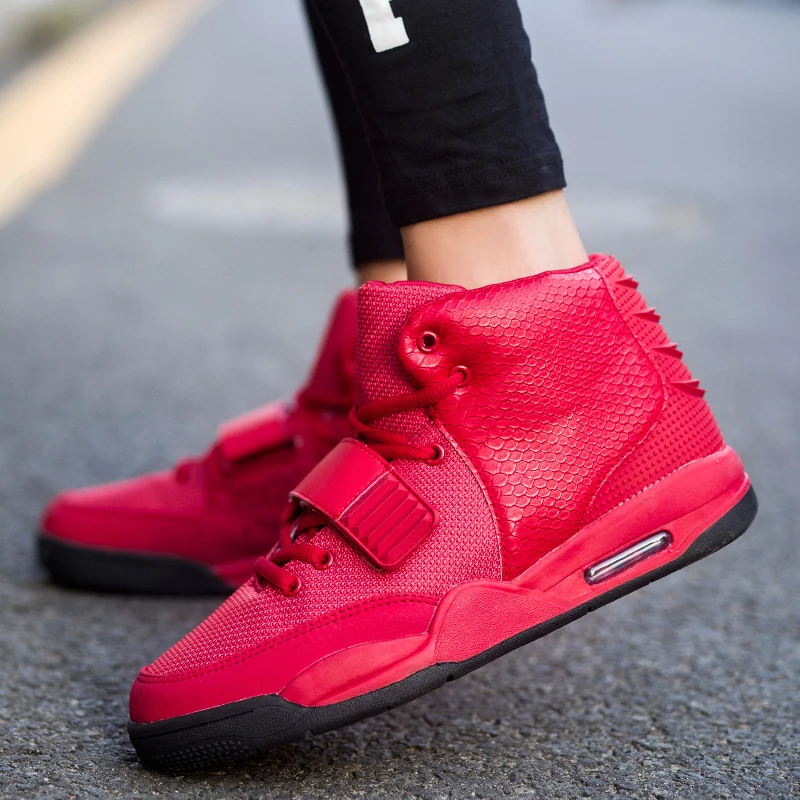 Новые мужские зимние кроссовки с высоким берцем Баскетбольная обувь