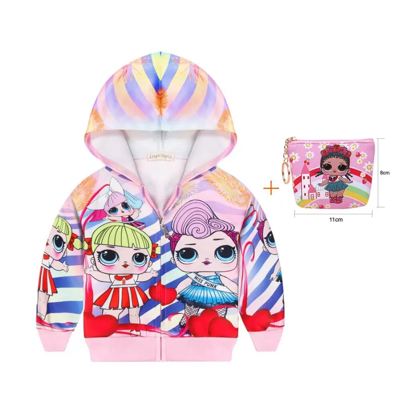 Новинка Повседневная рубашка на молнии с рисунком из мультфильма большеглазая