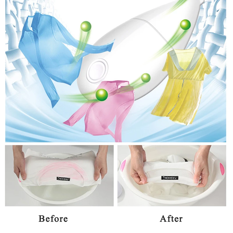 Ультразвуковая мини стиральная машина с пузырьками портативная дорожная