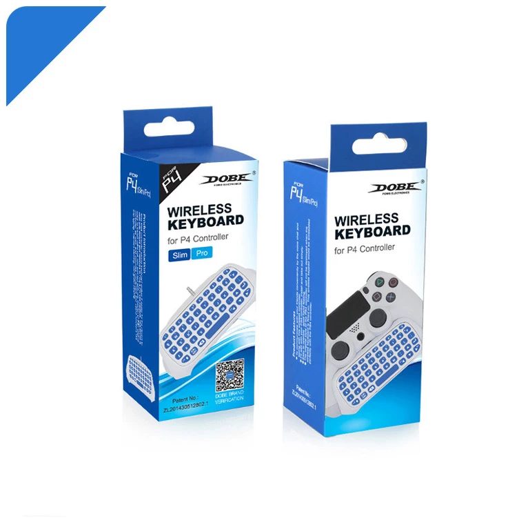 Беспроводная мини-клавиатура 3 5 мм Игровая клавиатура для чата с разъемом Sony