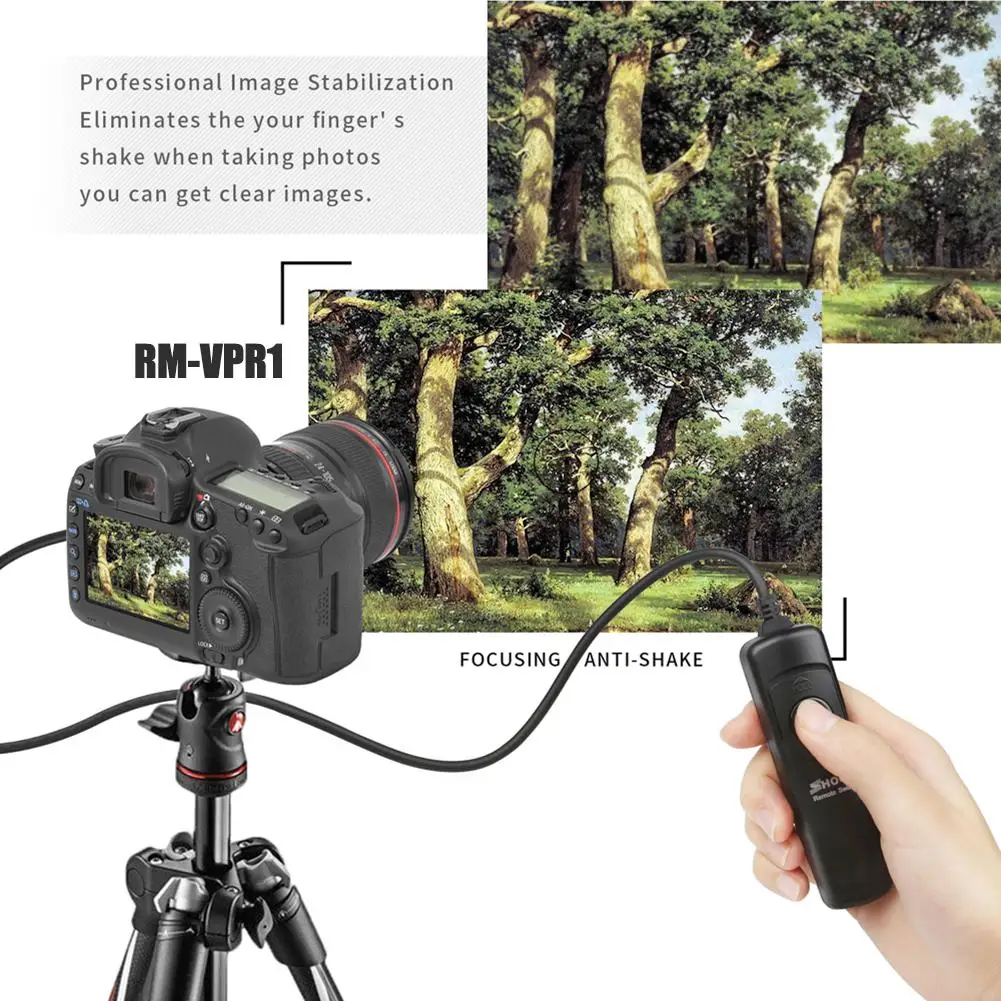 Новый проводной пульт дистанционного управления с таймером и кабелем для спуска