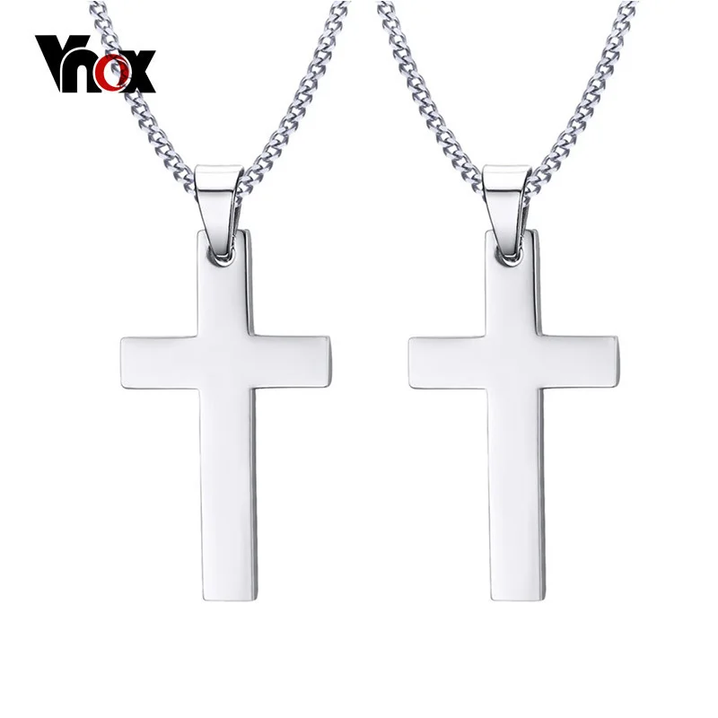 Ожерелье с подвеской крестом 24 дюйма|cross pendant necklace|couple necklacenecklaces for women |