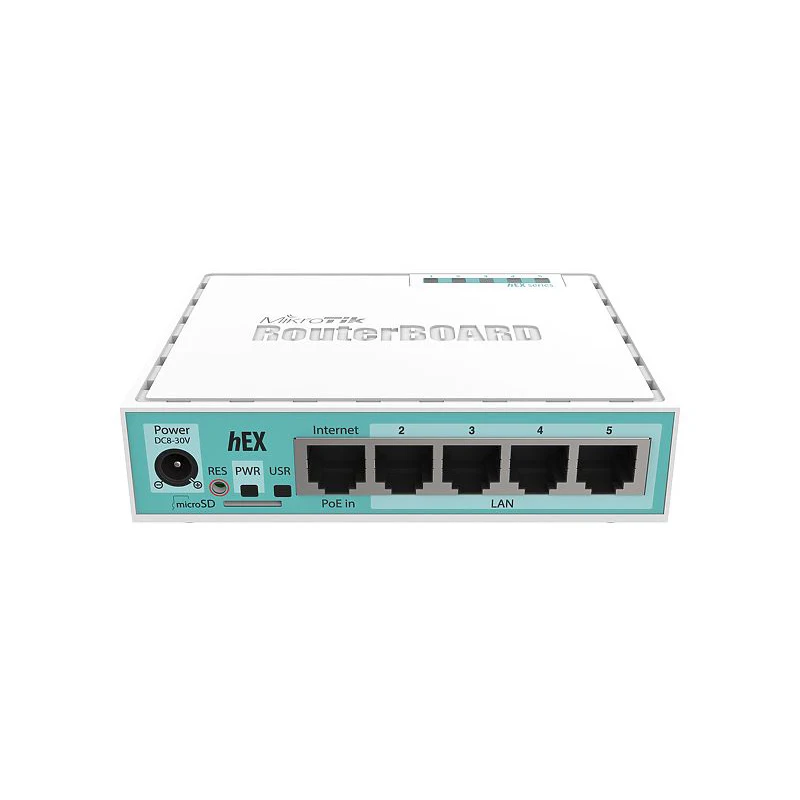 

MikroTik RB750Gr3 Hex ROS 5-портовый мини-роутер 5x1000 Мбит/с порт s маршрутизаторы L4