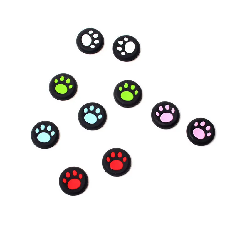 4Pcs Cat Paw Joystick Silicone Controller Thumbstick Caps For PS4 Xbox One #71722 |