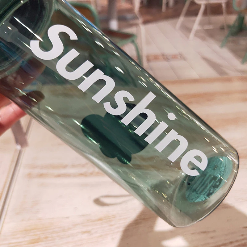 Спортивная бутылка для школы путешествий на открытом воздухе портативная