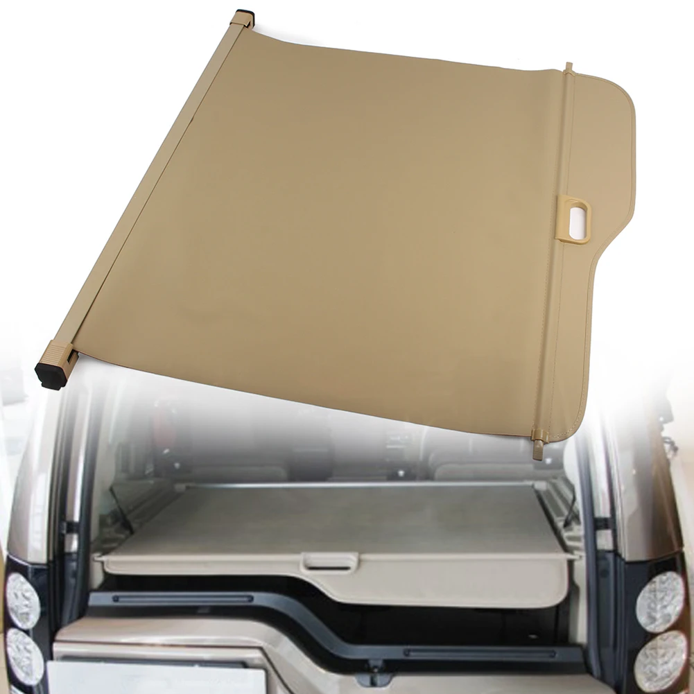 

LR3 LR4 Auto Autogo Cover Retractable Rear Trunk Shade For Land Rover Discovery 3 2004-2009 & Discovery 4 LR4 2009-2016 Beige