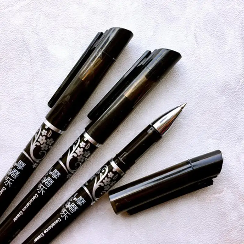 12 шт. синие чернила стираемая ручка Канцелярия для учеников пишущая