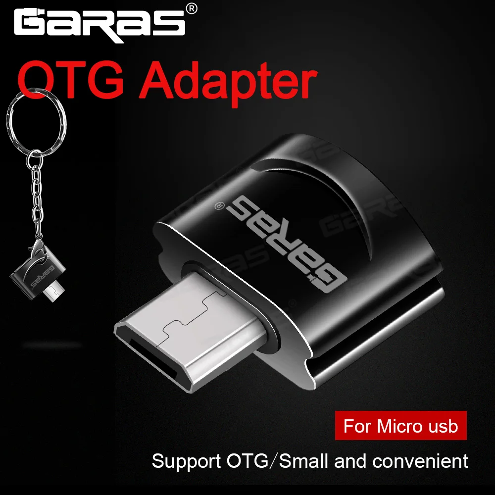 Адаптер Garas OTG 3 0 Usb Micro USB кабель Type C адаптер для мыши клавиатуры флеш