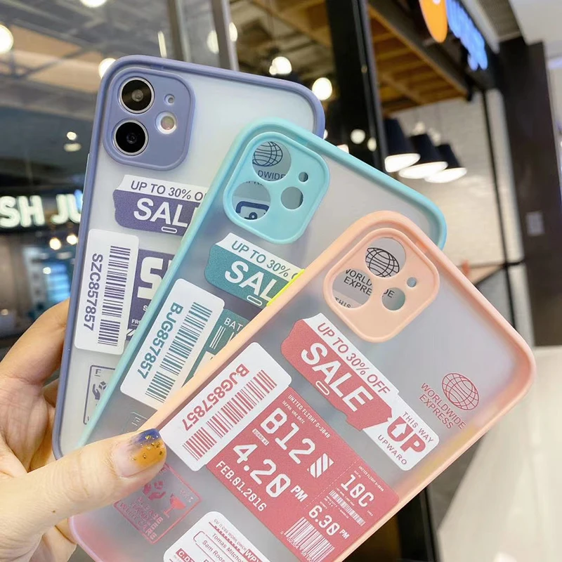 Новые Instagram QR код теги мягкий чехол для телефона apple iphone 7 8 Plus X XS XR MAX 11 Pro 2020 SE 12
