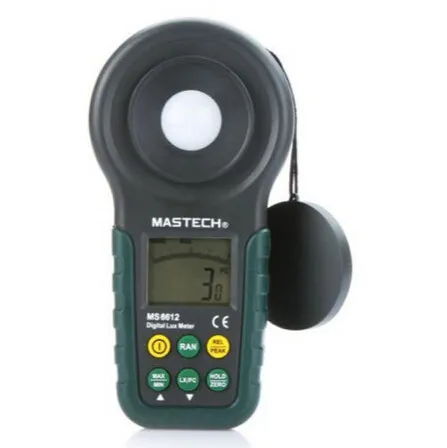 Цифровой Многофункциональный Люксметр Mastech MS6612 Высокая точность 200000 люкс светильник тестер спектров Авто Диапазон