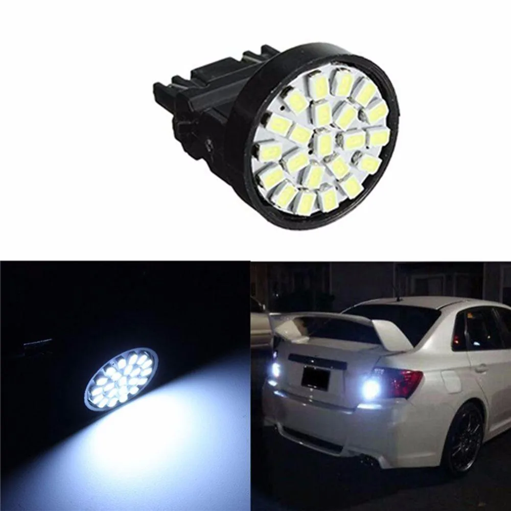 Белый светильник 2 шт. DC 12 В 3156 3157 T25 22SMD светодиодный автомобильный стоп сигнал