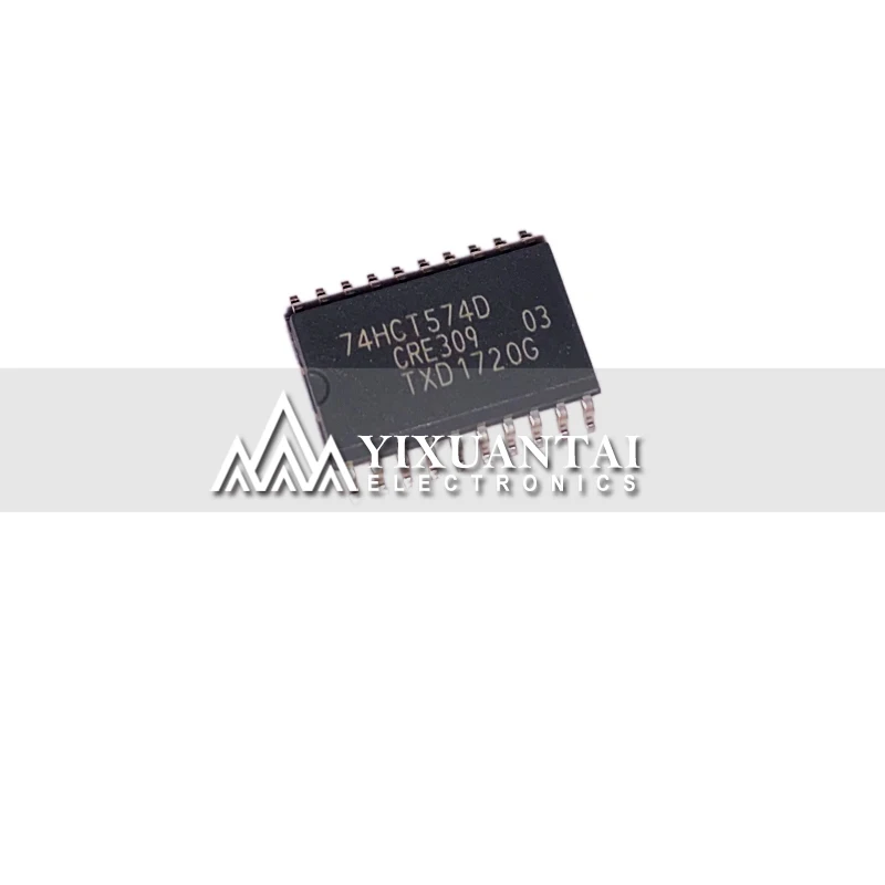 10 шт./лот 74HCT574D 74HCT574 8D IC SOP-20 SMD 100% Новый оригинальный | Электронные компоненты и