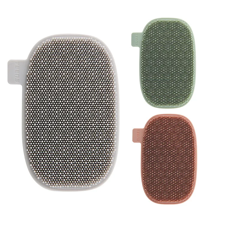 

Kitchen Gap Cleaning Brush Silicone Dishwashing Brush Fruit Vegetable Dish Pot Pan Sponge Scrubber for Bathroom Window Household