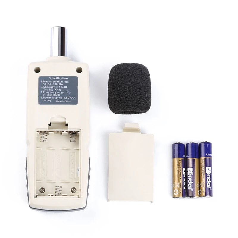Digital Lcd Noise Decibel Meter Sound Pressure Level Measurement 30~130Db | Инструменты