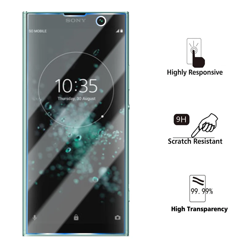 1/2/3 шт прозрачное переднее Защитное стекло для Sony XA3 Защита экрана XA XA1 XA2 Ultra Plus HD
