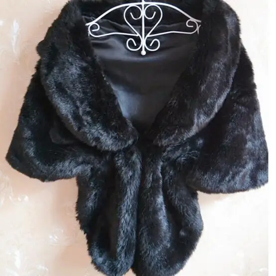 Черно-белые накидки из искусственного меха 2020 пальто норки и кролика короткая