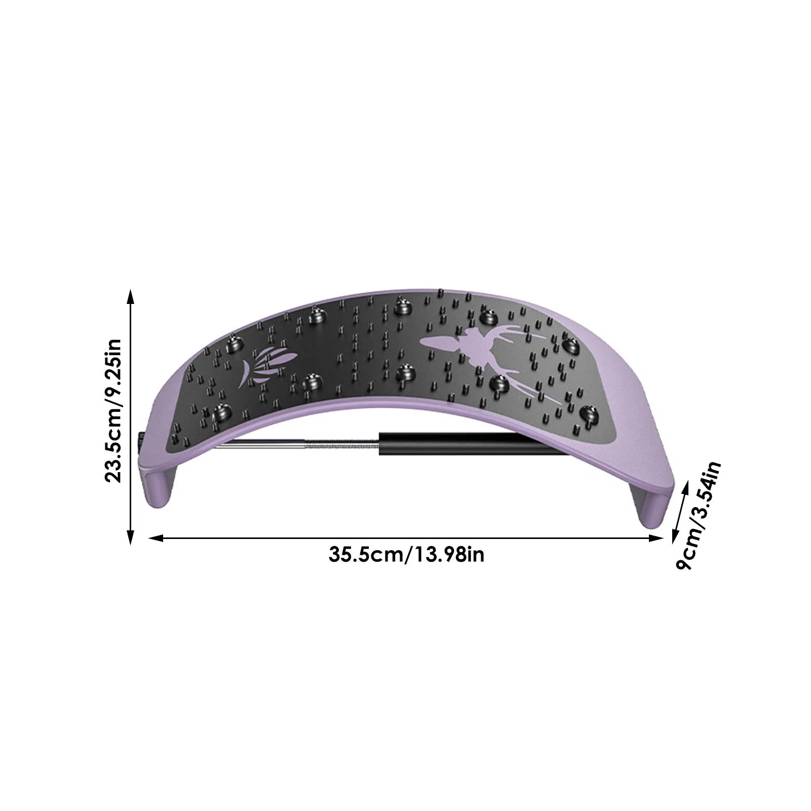 Регулируемый массажер для спины растягивающее устройство поддержки поясницы