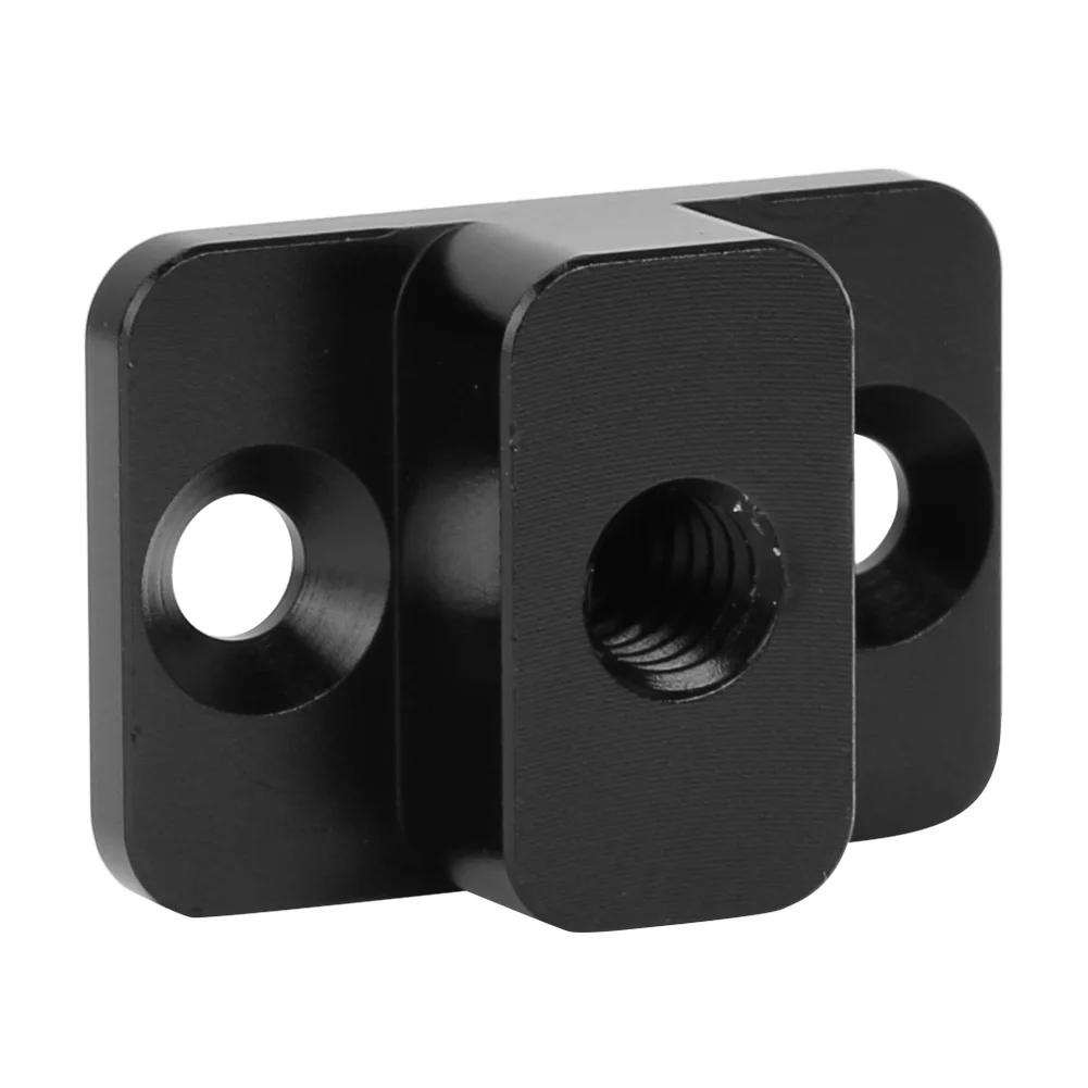 Портативная металлическая удлинительная пластина с винтом 1/4 дюйма для внешнего