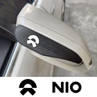 Автомобильные непромокаемые брови из углеродного волокна для NIO ES6 ES8 EC6 ET7 2019-2022, аксессуары для тюнинга, Декор
