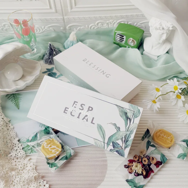 Коробки для торта с листьями коробка чая подарка на день рождения свадьбу конфет