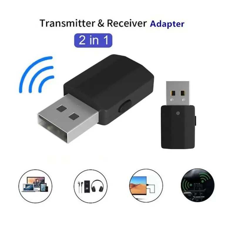Беспроводной usb адаптер Bluetooth для ПК компьютера USB 5 0 высокоскоростной приемник