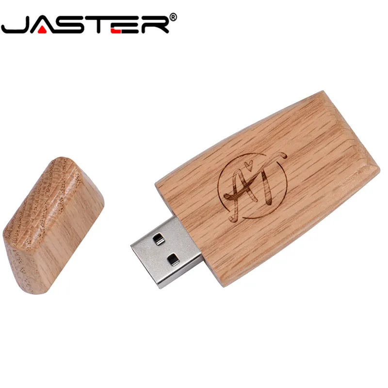 JASTER ( free LOGO) wooden USB 2.0 pendrive 4GB 8GB 16GB 32GB 64GB 128GB usb flash drive external storage pen | Компьютеры и офис