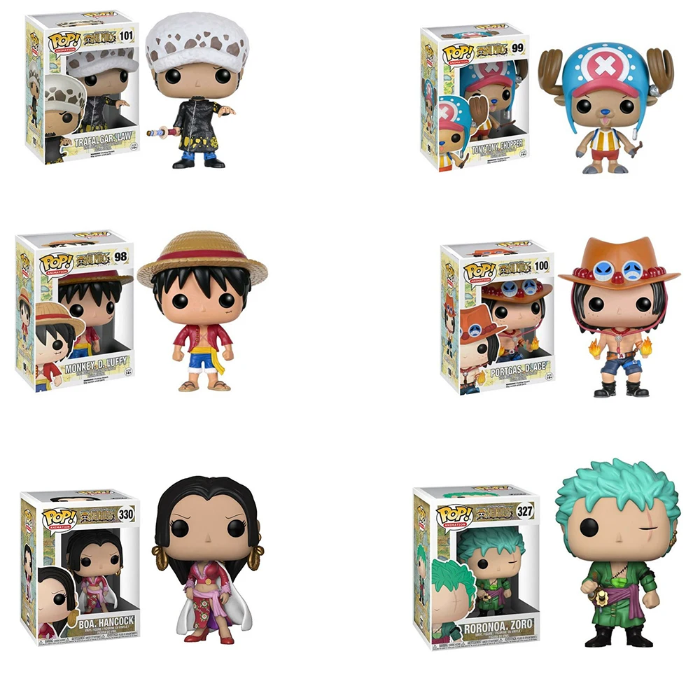 FUNKO POP ONE PIECE FRANKY NAMI LUFFY фигурка Коллекционная модель рождественские игрушки для