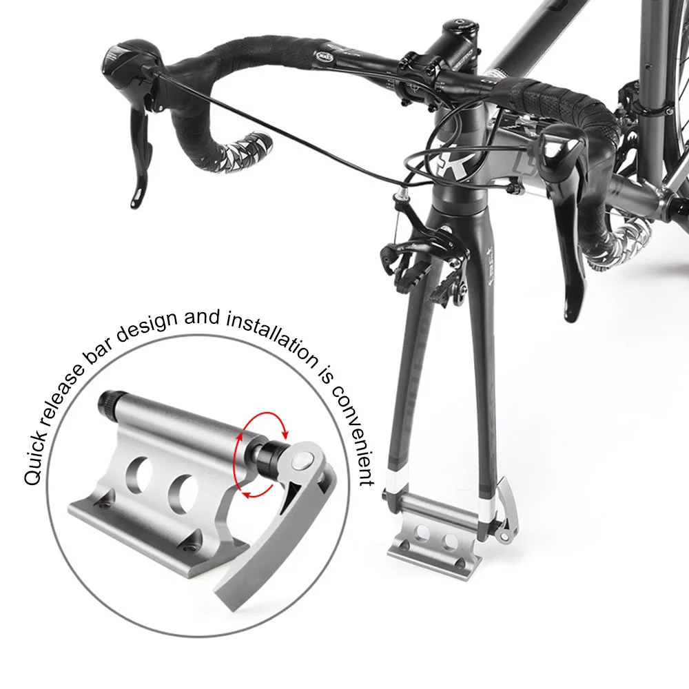 

Bicycle front fork quick release fixed clip luggage rack car SUV modified portable accessories riding supplies CX-C09