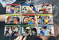 9pcsset jump 50th anniversary no 6 fairy tail detective conan attack on titan hobby collectibles game anime collection cards