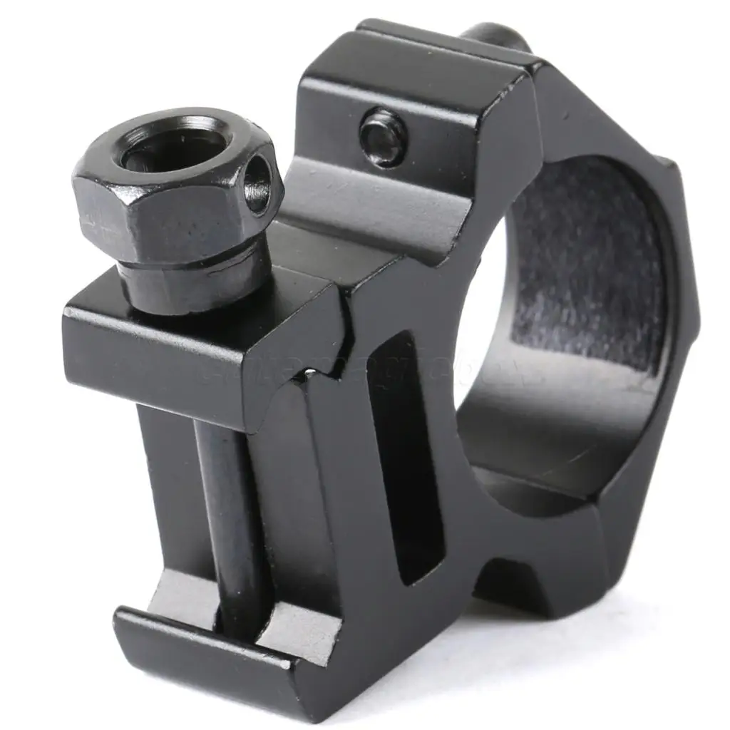 1Pair 2Pcs Tactical 1 Inch 25.4mm Ring Flat Top Medium Profile Scope Mounts Hunting Bottom 21mm Rail Dovetail Weaver Mount | Спорт и