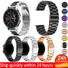 Ремешок для часов Samsung Galaxy Watch 4246 мм, нержавеющая сталь, 18 мм, 22 мм, 20 мм, 24 мм