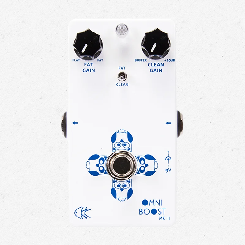 CKK Omni Boost MK II Dual & Buffer педаль для гитарных эффектов аксессуары гитар электрогитар