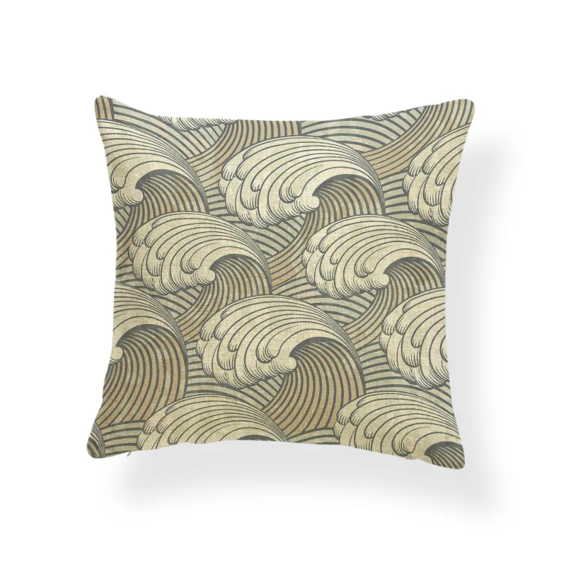 Синий зеленый морской волны наволочка для подушки Капа De Almofada диван чехол