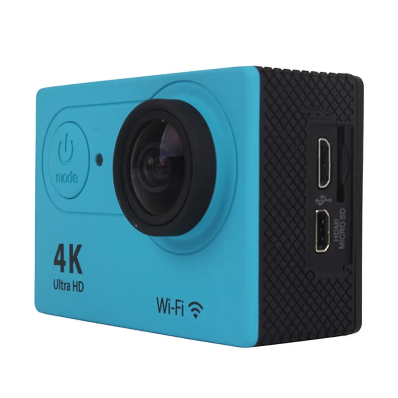 Цена H9 Экшн-камера Ultra HD 4K 30fps WiFi 2,0 дюйма 170D Подводная Водонепроницаемая камера для видеозаписи на Шлем S Спортивная камера 30 #