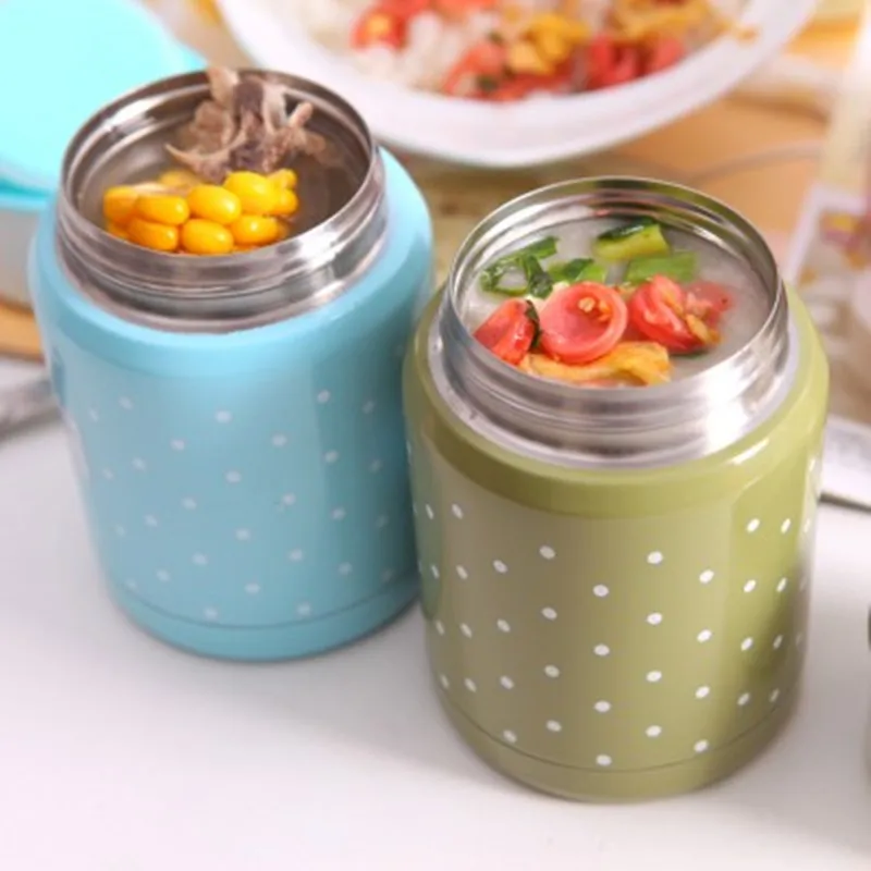 UPORS пищевой термос с мешком BPA free из нержавеющей стали вакуумный для еды контейнер